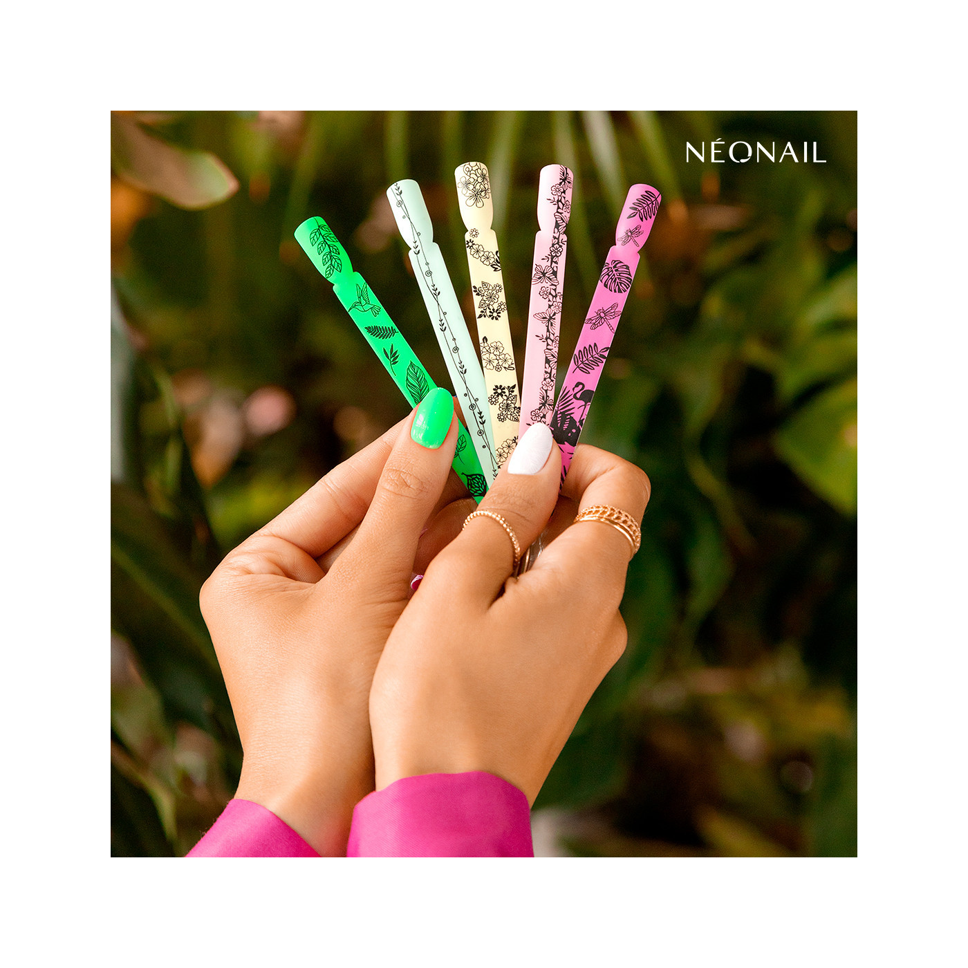 STAMPING - Stencil per nail art 18